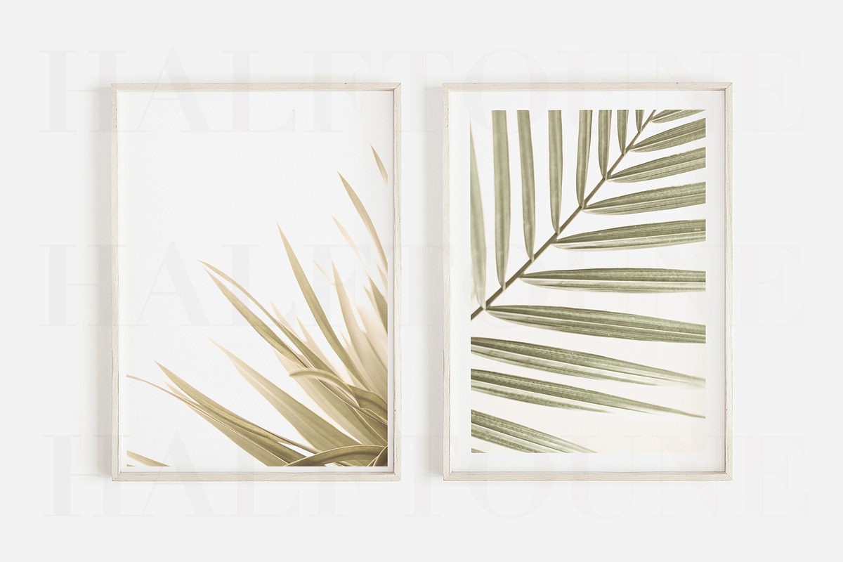 Thin Wooden Frame Mockup Bundle, a Mockup by HALFTOUNE (Photo 6 of 12)