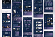 Eventify Event & Conference Website, an UI Kit Template by peterdraw (Thumbnail 6 of 8)