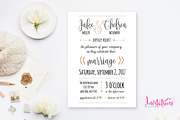 Rustic Wedding Invitation Suite, an Invitation Template by Invitations by Caitlin (Thumbnail 2 of 4)