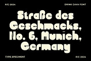 Drink Cava, a Sans Serif Font by Prioritype Co (Thumbnail 6 of 10)