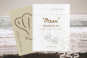 Coastal Branding Kit, an Object Graphic by Coco & Cub Studio (Thumbnail 1 of 10)