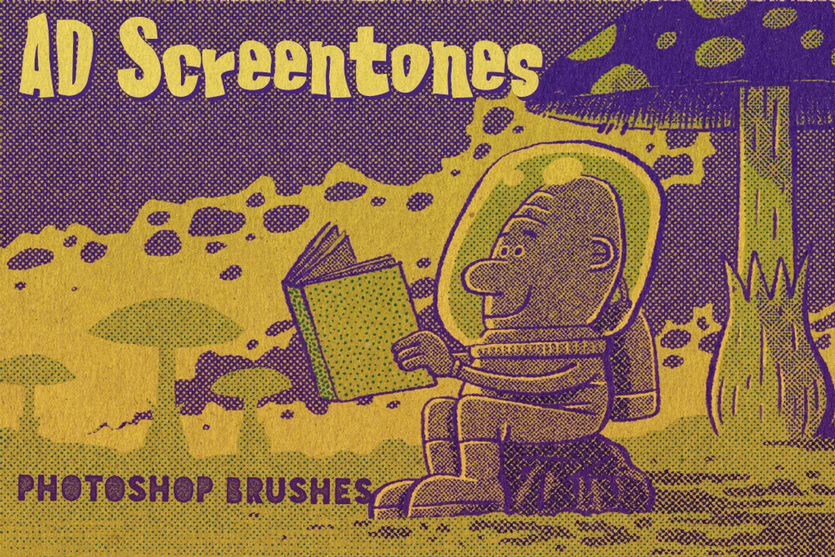 AD Screentones, a Brush Add-On by Alex Dukal (Photo 3 of 5)