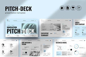 Minimal Pitch-Deck Presentation, a Presentation Template by Creative-Work