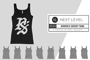 Next Level 3533 Women's Jersey Tank