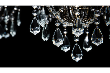 chandelier black background light ai, a Background Photo by pikepicture