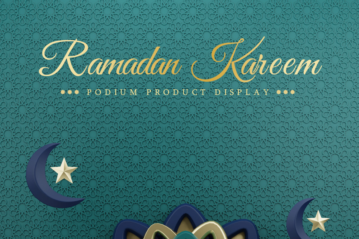 Luxury And Colorful Ramadan Podium, a Templates & Theme by Font De Rico (Photo 3 of 10)