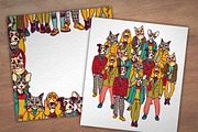 People like animals vector set, an Animal Illustration by Crowhouse (Thumbnail 2 of 6)