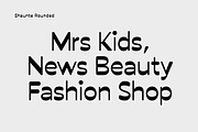 Shaunte Typeface, a Sans Serif Font by Seniors (Thumbnail 8 of 12)