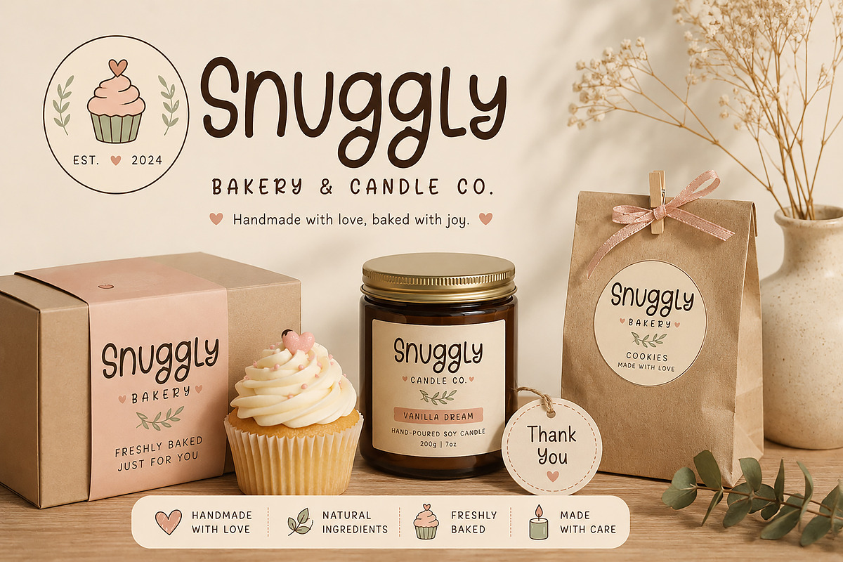 Snuggly, a Handwritten Font by Wow Magic (Photo 5 of 5)