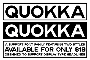 Quokka Font Family