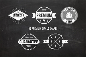 32 Circles Badges