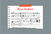 Just Note - Font and Doodle, a Script Font by Java pep (Thumbnail 2 of 11)