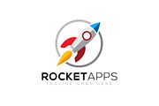 Rocket Apps Logo, a Branding & Logo Template by Maximum Designstudio (Thumbnail 3 of 3)