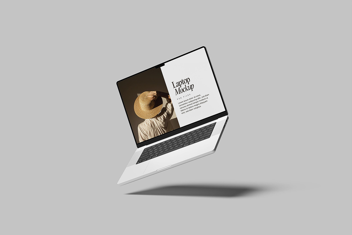 MacBook Laptop Mockup Bundle, a Mac Mockup by Graphiculon (Photo 6 of 11)
