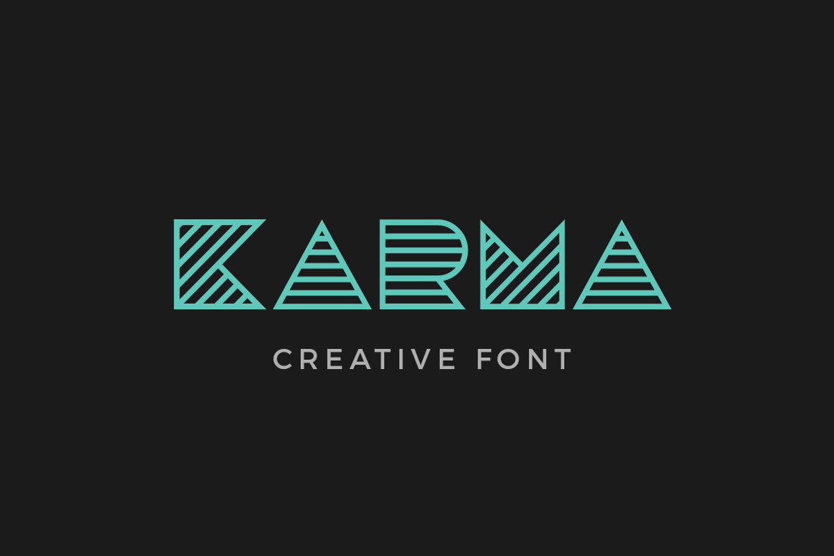 KARMA font