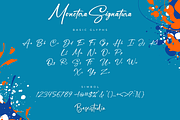 Monetera Signatura, a Handwritten Font by Basnistudio (Thumbnail 10 of 11)