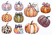 Watercolor pumpkins PNG Clipart, a Food Illustration by Whimsy Brush Studio (Thumbnail 2 of 6)