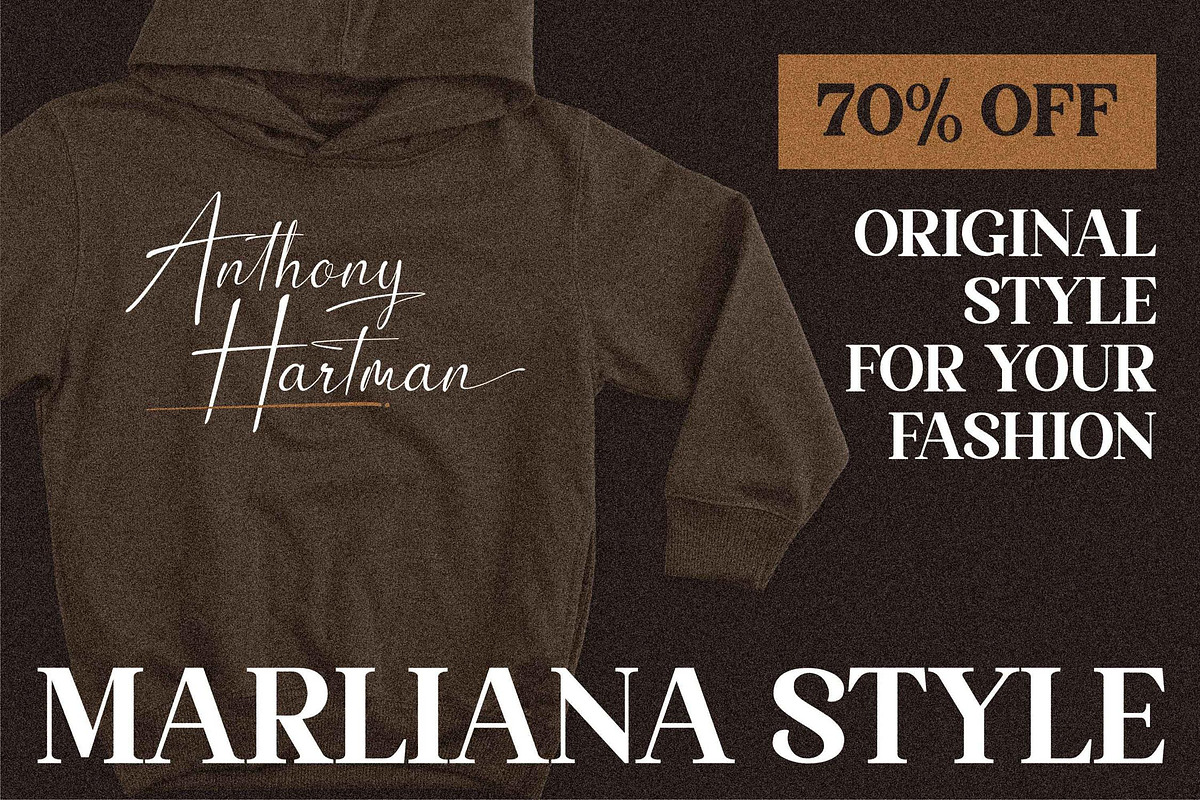 Anthony Hartman Signature LS, a Script Font by GranzCreative (Photo 4 of 20)