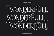 Mandreling, a Serif Font by Zaloma Studio (Thumbnail 2 of 15)