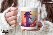 Unicorn Oil Paintings, an Animal Illustration by pixaroma (Thumbnail 5 of 9)