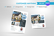 Open House Real Estate Canva, a Flyer Template by antyalias store (Thumbnail 2 of 2)