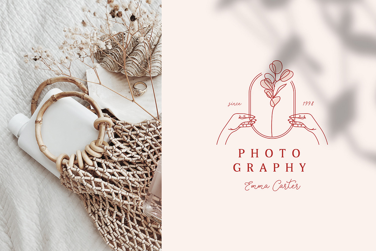 Lina Logo Collection, a Branding & Logo Template by AgataCreate (Photo 6 of 10)