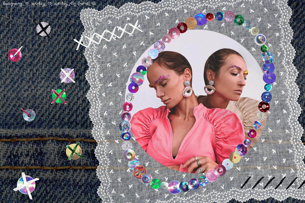 Glam Sequin: Digital Toolkit, an Object Graphic by Anastasiia VNSK (Photo 11 of 15)