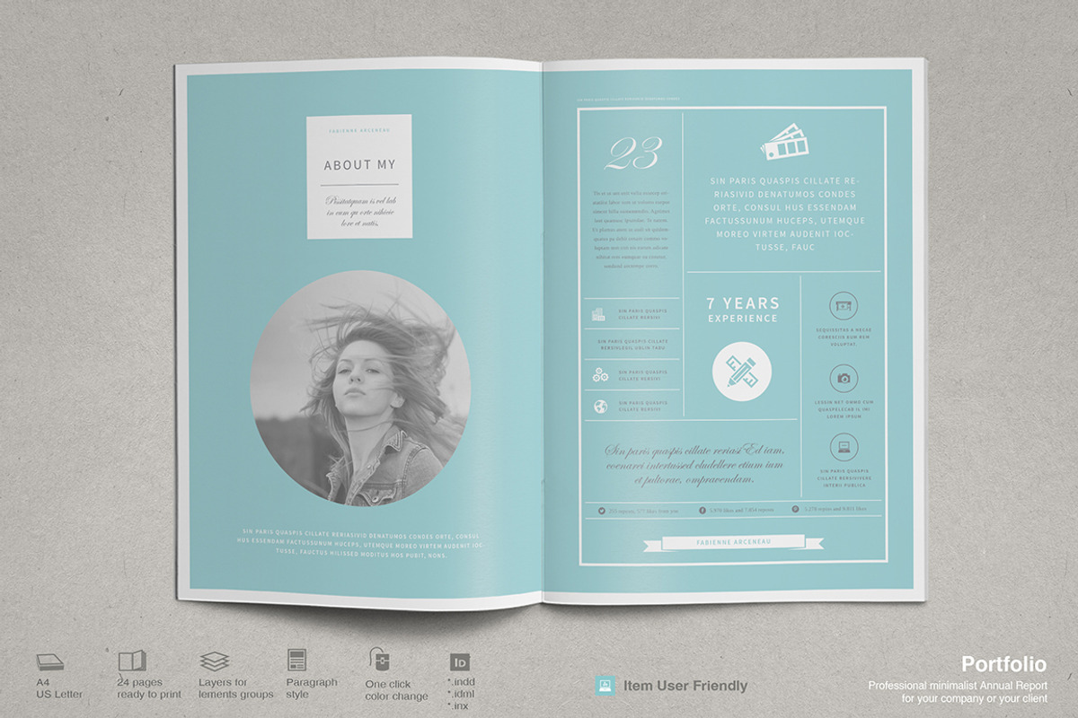 Portfolio, a Brochure Template by TypoEdition (Photo 2 of 7)