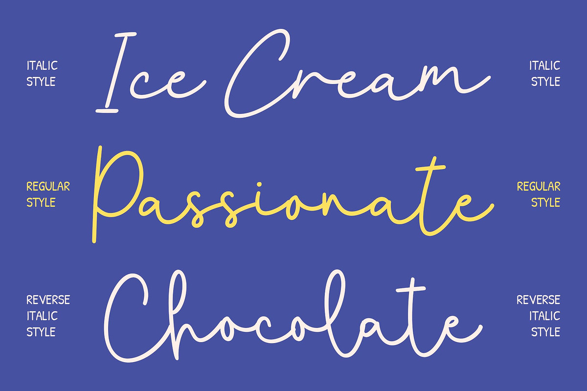 CS Brisa – Monoline Script Font, a Script Font by Craft Supply Co. (Photo 2 of 8)