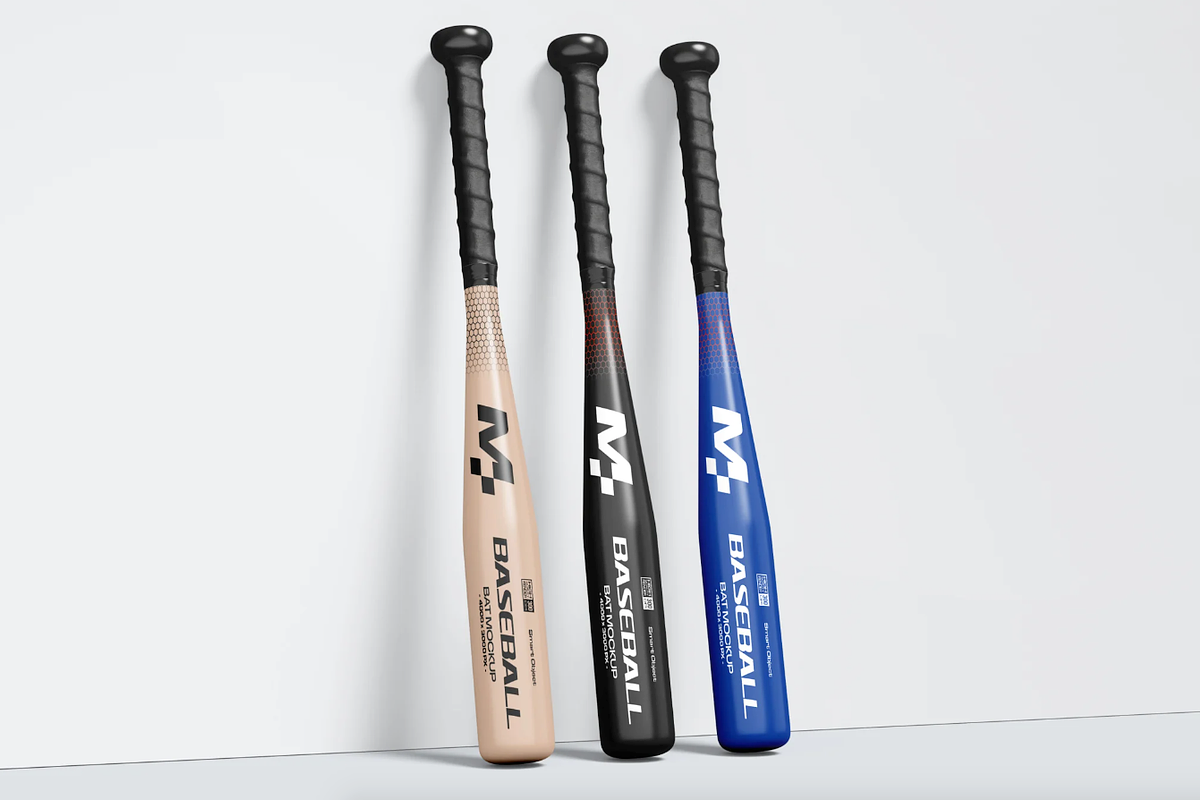 Sports Equipment Baseball Bat Mockup, a Product Mockup by graphicsauce (Photo 1 of 3)