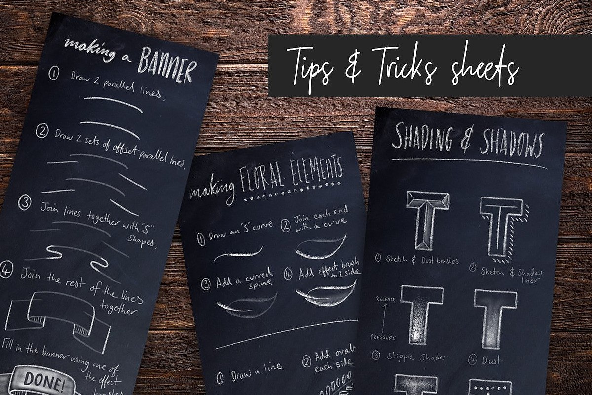 ChalkDust for Affinity Designer, a Brush Add-On by Ian Barnard (Photo 3 of 11)