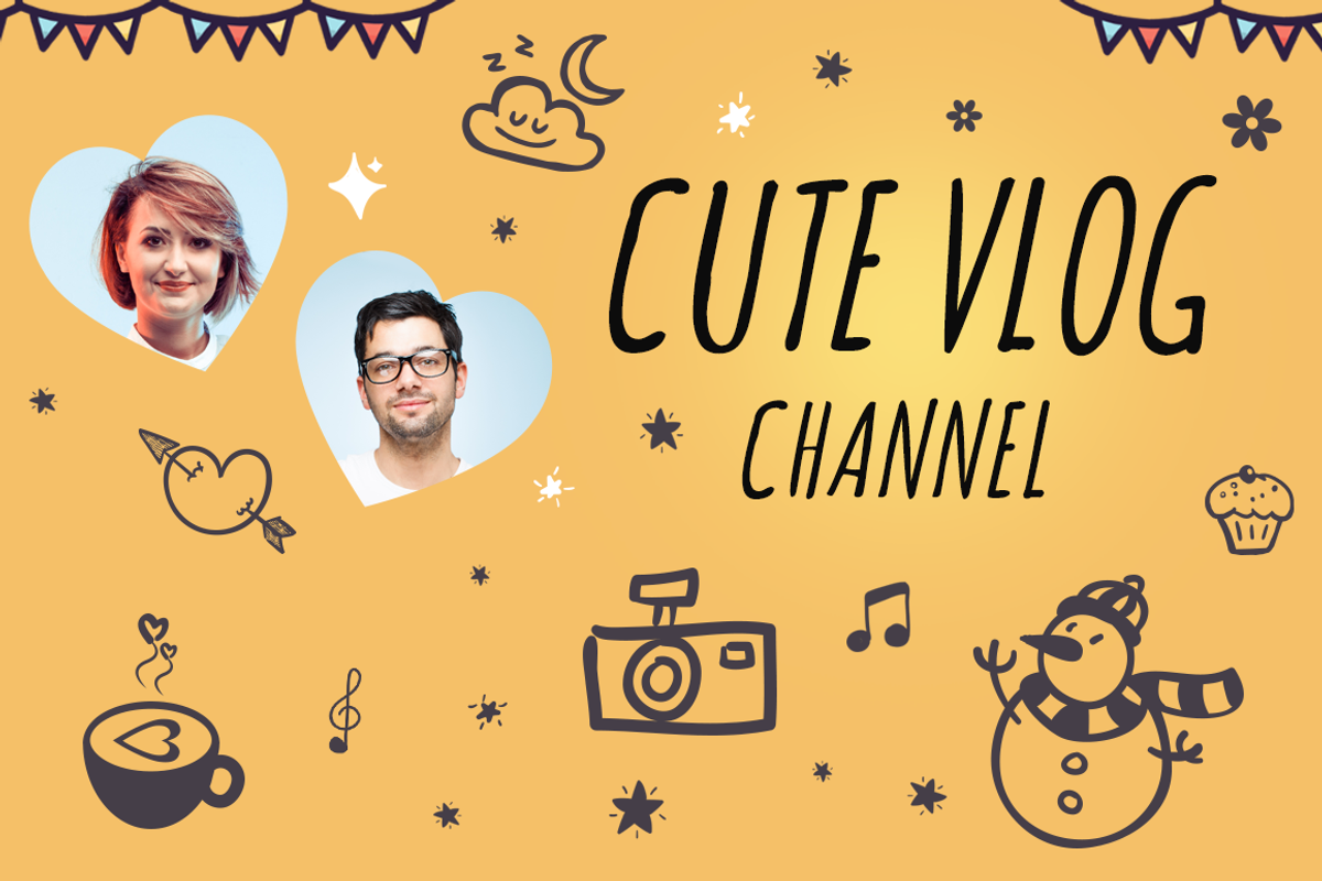 Youtube Vlog Channel Art, a Social Media Template by Jaisivakumar (Photo 1 of 6)