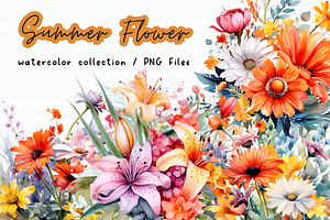 Summer Flower Clipart