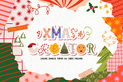 Christmas Creator Pack, a Seasonal Illustration by Mio Buono (Thumbnail 1 of 19)