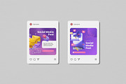 Social Media Instagram Post Mockup, an Advertising Mockup by Graphic Deal (Thumbnail 3 of 15)