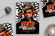 DJ Nightclub Flyer Template, a Flyer Template by BrandPacks (Thumbnail 1 of 5)