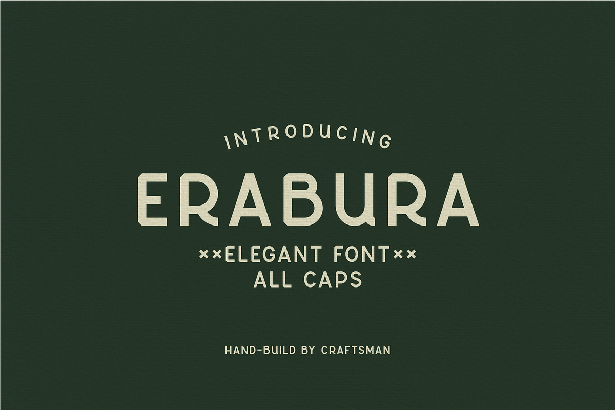 Erabura Elegant Font, a Sans Serif Font by Wortfice (Photo 1 of 5)