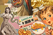 Vintage Creative Collage Kit 400+, an Object Graphic by DreamoraArt (Thumbnail 6 of 18)