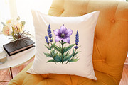 Lavender & Pink Flowers Watercolor, an Illustration by Sublimation Artist (Thumbnail 6 of 6)