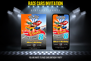 Hot Wheels Birthday Invitation, an Invitation Template by Earth5168 (Thumbnail 2 of 9)