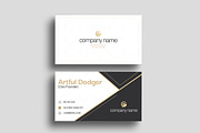 Business Card Template, a Business Card Template by MightyDesign (Thumbnail 1 of 6)