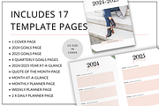 Canva Planner - Uptown, a Stationery Template by Lady Boss Studio (Thumbnail 4 of 8)