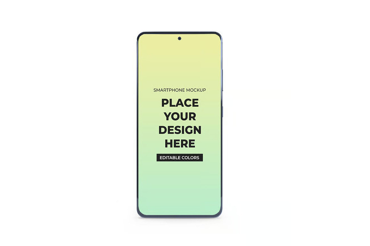 Smartphone Mockup Template Set, an Android Mockup by DesignRushMarket (Photo 8 of 10)