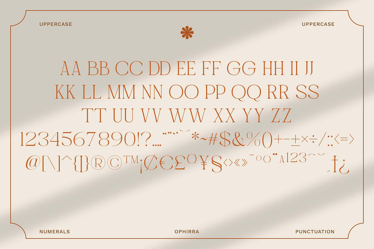 Ophirra – Elegant Serif Font, a Serif Font by kangfont Studio (Photo 2 of 10)