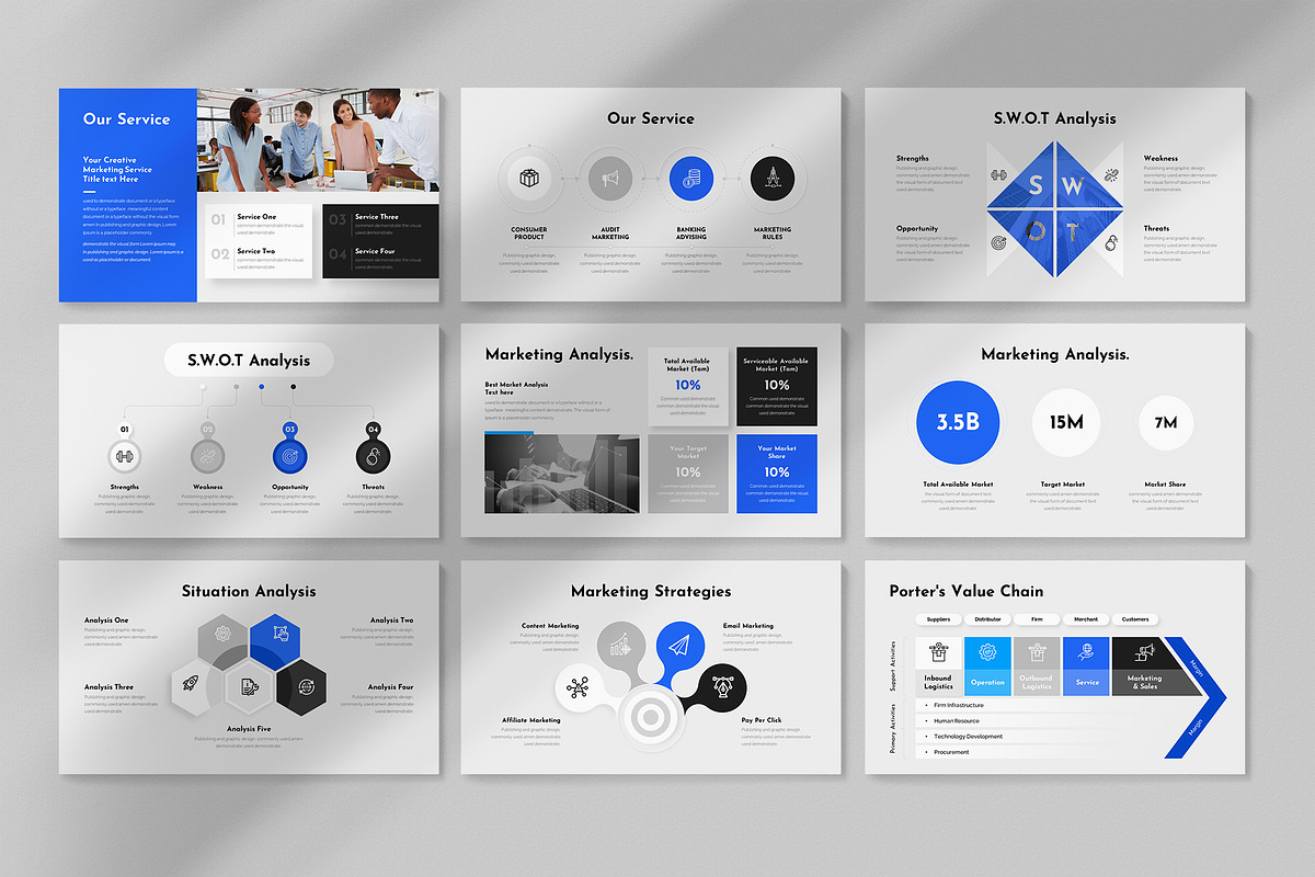 Business Google Slides Presentation, a Presentation Template by GenerousArt