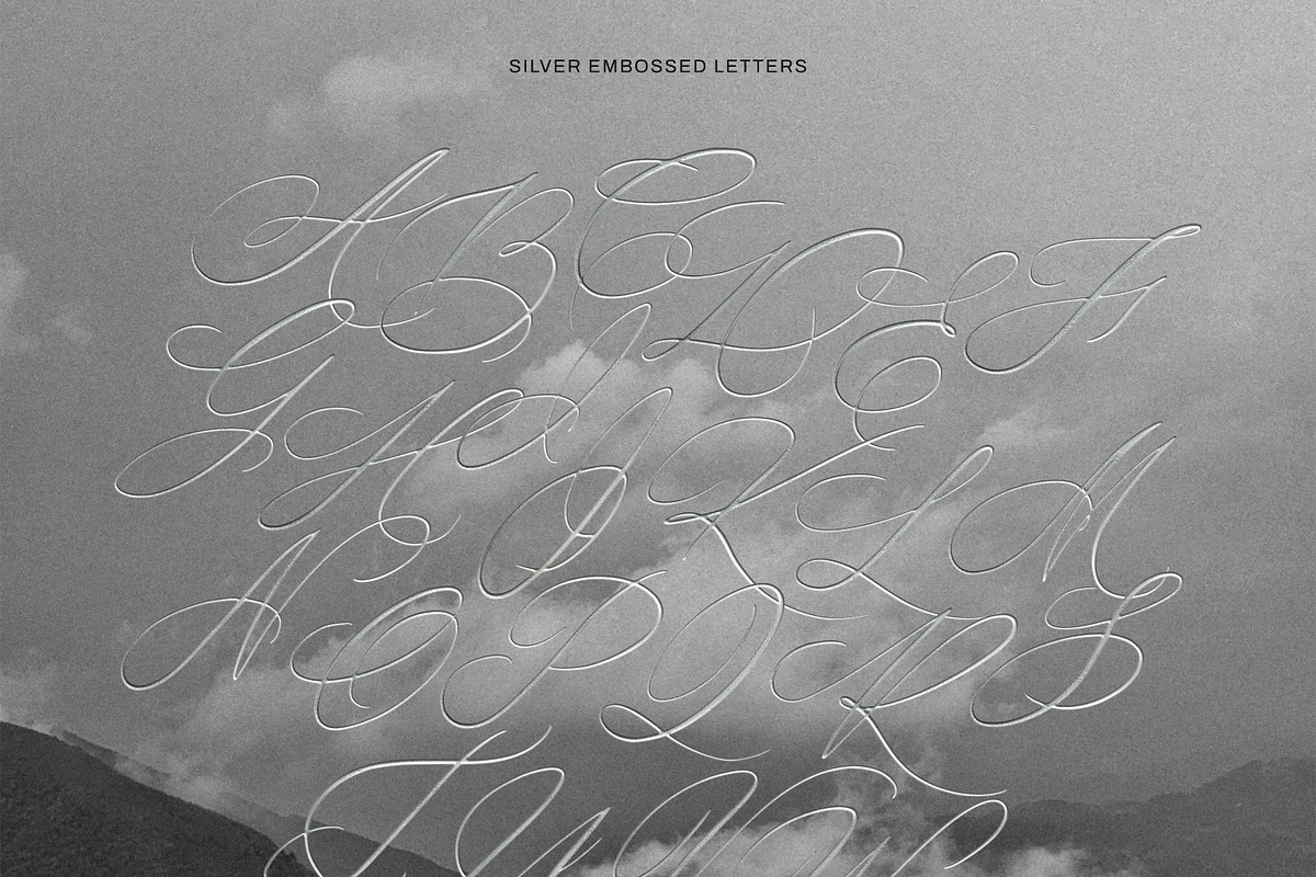 Silver Embossed Romance Collection, an Object Graphic by AnMark (Photo 4 of 15)