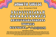 Smooth Cheese - Groovy Retro Font, a Font by Arendxstudio (Thumbnail 7 of 9)