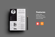 BRIGHT Resumes Bundle, a Resume Template by slidequest (Thumbnail 10 of 11)
