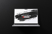 Macbook Pro Mockup, a Wearable Device Mockup by graphicstory (Thumbnail 4 of 4)