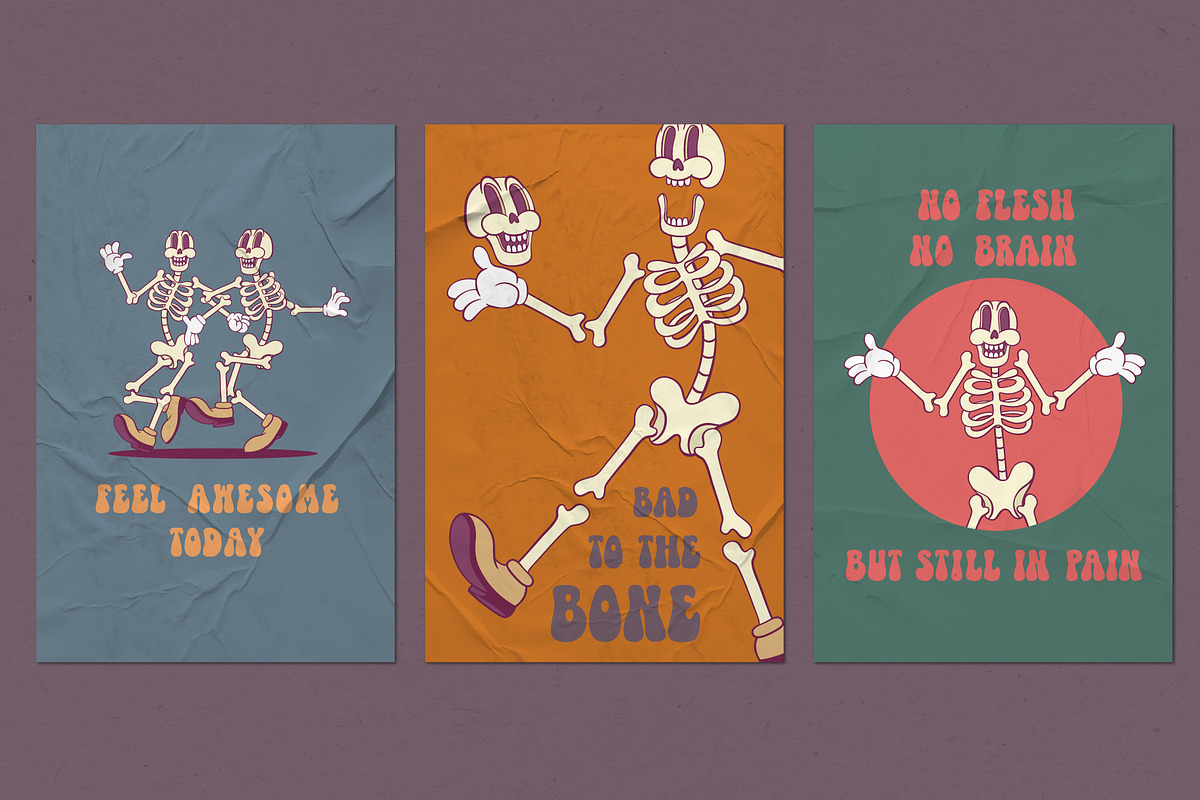 Skeleton Creation Kit, an Illustration by Anastasiya Klempach (Photo 6 of 7)